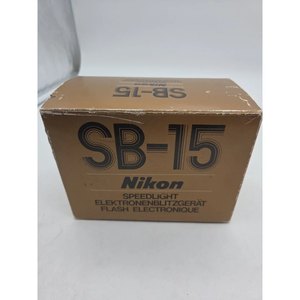 Nikon Speedlight SB-15 Near Mint Shoe Mount Flash from Japan Z2244